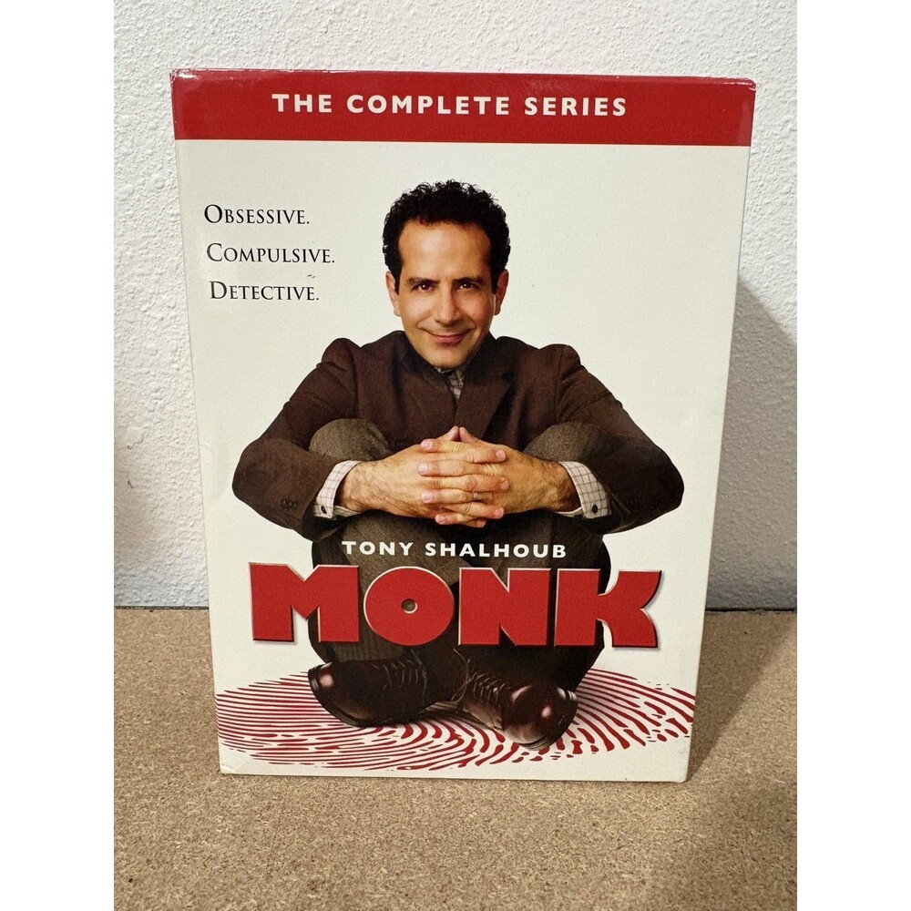 Monk: The Complete Series DVD Boxed Set Seasons 1-8 - NM